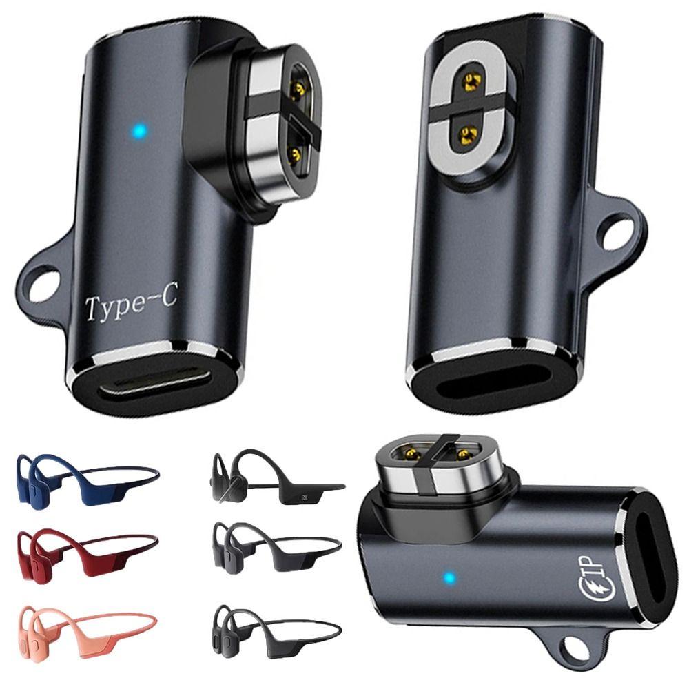 LED Indicator Magnetic Charger Headset Type-C Connector for Shokz AS800/S803/S810/AS700