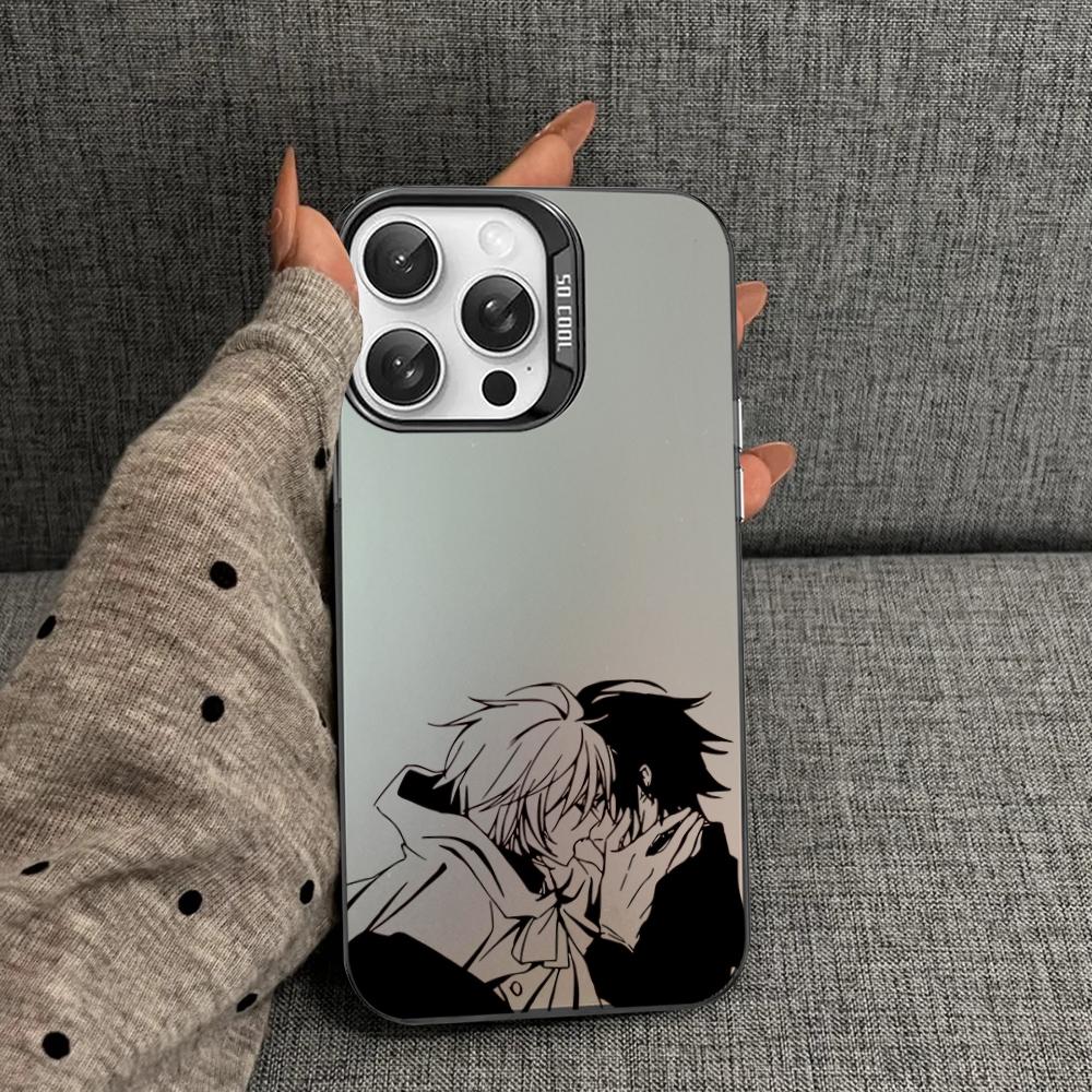 Чехол для телефона Аниме Серафим Конца Юичиро Хякуя Для iPhone16 15 14 13 12 11 Pro Max X XR 8 7Plus Матовый Ударопрочный Задняя крышка