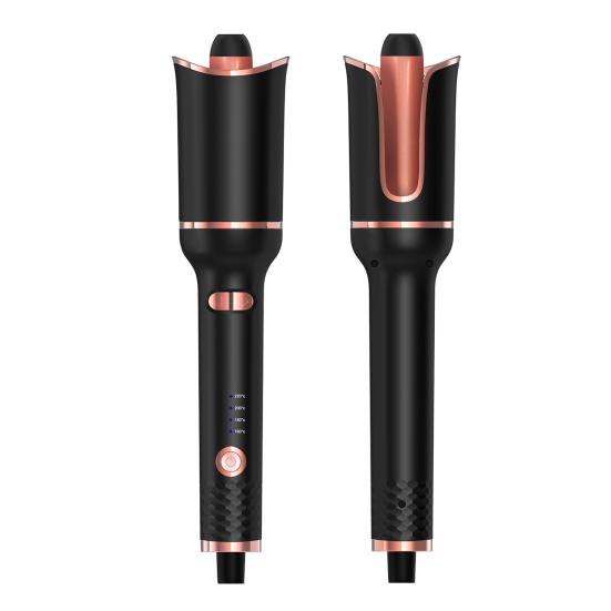 Автоматическая плойка для волос с 4 регулируемыми температурами, быстрый нагрев, портативная для путешествий, для волос