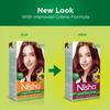 Краска для волос Nisha Creme Бордовая 60 г + 60 мл Стойкая Седина Без Аммиака Натуральный Экстракт Хны