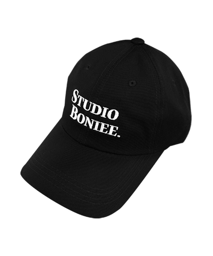 Кепка-бейсболка с логотипом BONIEE, опечатка, черная