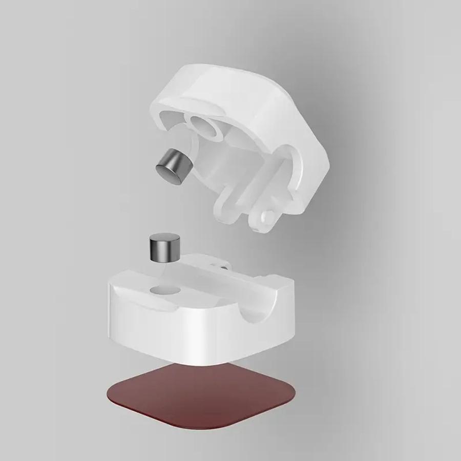 3/6 шт. магнитные зажимы для кабеля, гладкий регулируемый держатель шнура под столом, держатель для кабеля, держатель для проводов, держатель для органайзера для кабеля