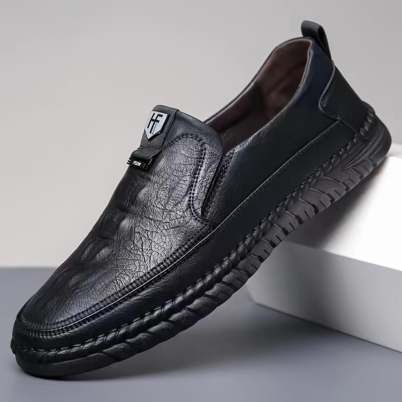 Новые модные деловые туфли из натуральной кожи высокого качества, дышащие туфли на плоской подошве, мужская обувь, удобная кожаная обувь
