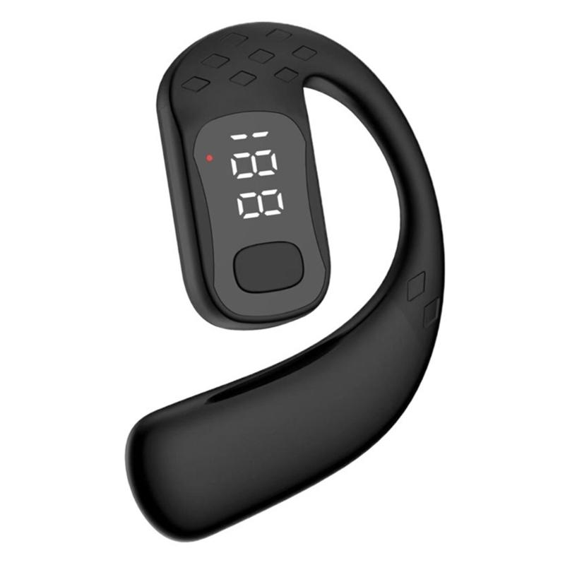 Цифровые спортивные наушники, совместимые с Bluetooth 5.4, с заушными креплениями, поворот на 180°, с низкой задержкой и шумоподавлением