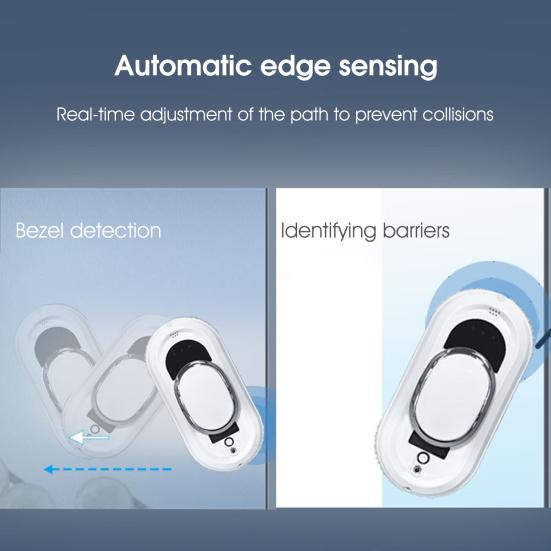 Робот для мытья окон, автоматический сильный впитывающий ультратонкий полезный электрический пылесос для стекла, бытовые принадлежности