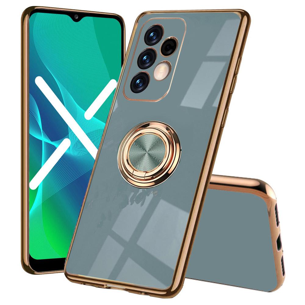 Case for Samsung Galaxy A13 4G, Electro Ring, gray