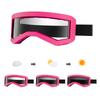 Parent-child motorcycle riding goggles, outdoor off-road dust-proof electric vehicle helmet, photochromic goggles