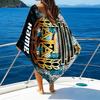 1PC Custom Name Beach Towel Argentina FC Crest Beach Towel, Suitable for Camping, Travel, Beach Accessories, Super Absorbent, Family Gift