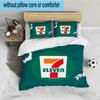 Seven eleven 3PCS Bedding set,Ideal for 1pc Duvet Cover And 2pcs Pillowcases Perfect for Fan gift,Ideal for Bedroom, Dormitory