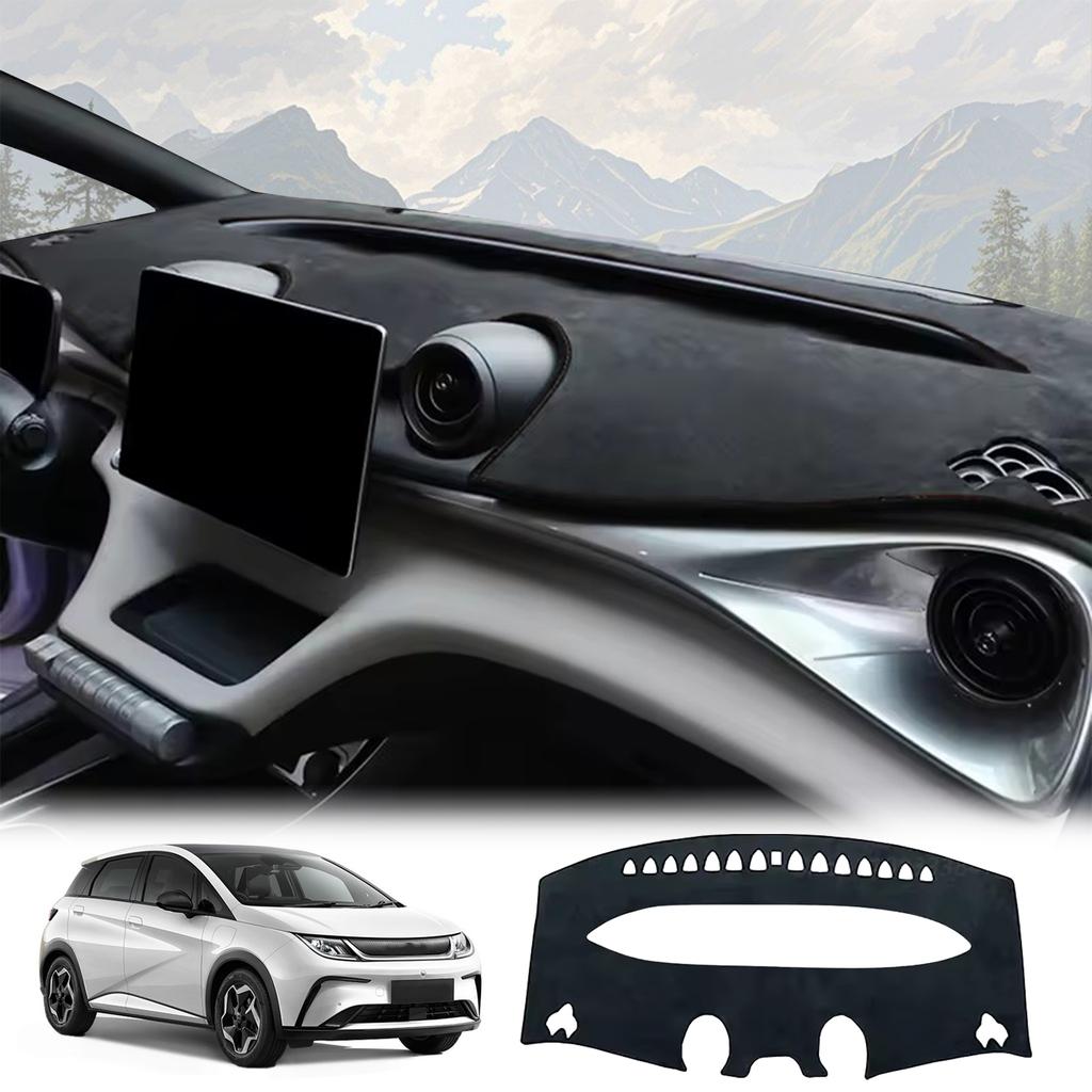 Dashboard Pad Cover for 2021 2022 2023 2024 2025 BYD Dolphin Non-Slip Accessoriesr Dash Mat Dashmat Sunshade Protective Carpet