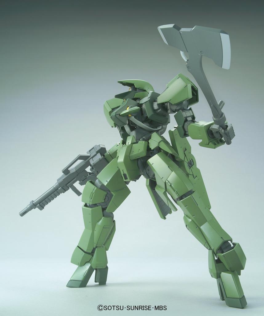 Mobile Suit Orphans Graze Scale Plastic Model Gundam Iron-Blooded (General/Commander) 1/100 Pre-Colored
