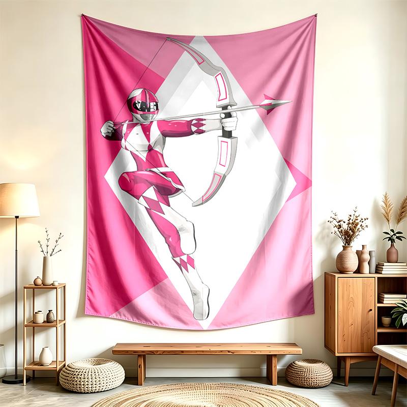 Mighty Morphin Power Rangers (14) Tapestry Suitable For Decorating Homes Dorms And Bedrooms Soft To The Touch And A Perfect Gift For Friends And Famil