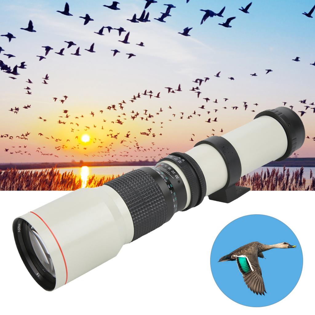 500 мм F8‑F32 Телеобъектив с ручной фокусировкой и фиксированным фокусным расстоянием для камеры Olympus OM Mount