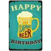 Cheers A Beer Free Beer Tomorrow Metal Tin Signs Posters Plate Wall Decor for Man Cave Bars Cafe Clubs Retro Posters Plaque