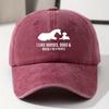 Baseball Cap Fashion Printed Casual Sun Hat Retro Soft Top Peaked Cap Adjustable