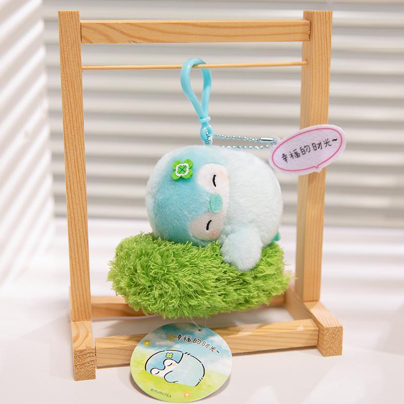 Cute Cartoon Penguin Plush Toy Keychain Soft Stuffed Animal Pendant Doll Accessory Birthday Gift For Kids