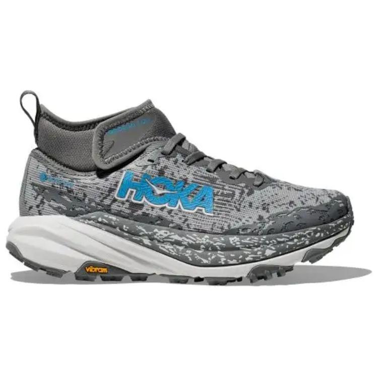 HOKA Speedgoat 6 Mid GORE-TEX Астероид Космический серый Женские кроссовки 1155153-ADC