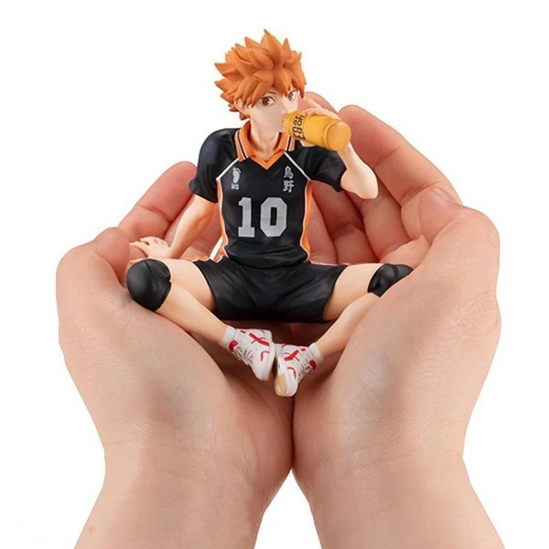 Аниме Haikyuu Hinata Shoyo Tobio Kageyama ПВХ фигурка пробка для лапши Коллекционная игрушка