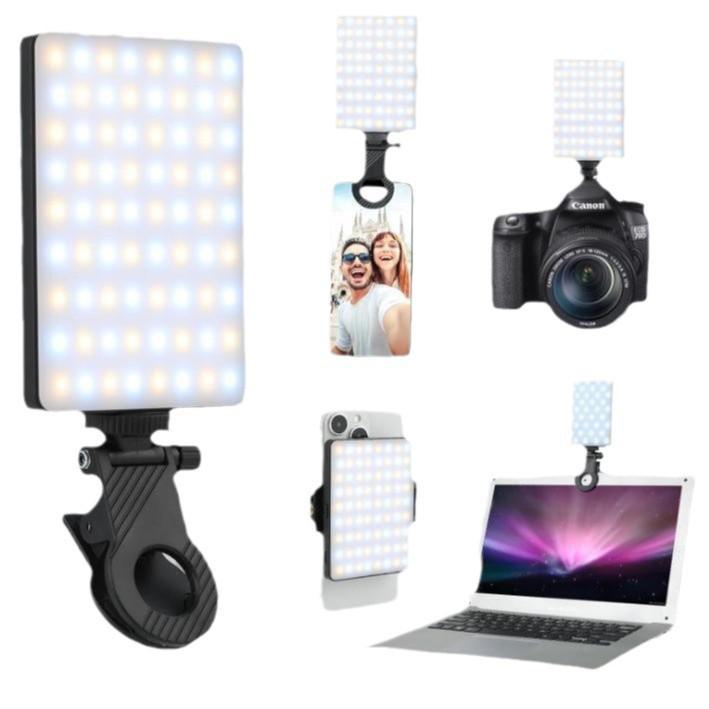 Светодиодное кольцо RGB для конференций и селфи-светильников для телефона, ноутбука и прямых трансляций