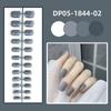 24pcs Detachable Glossy Wearable Fake Nails Full Cover Press Wearable False Nails Nail Tips  Women