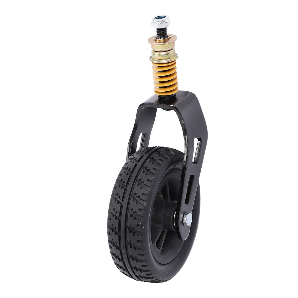 Переднее колесо инвалидной коляски с амортизирующей пружиной, 360-градусная полиуретановая втулка, передний ролик для