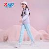 Xtep Kids' Winter Fleece-Lined Cuffed Knit Pants