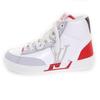 Pristine LOUIS VUITTON High cut sneakers Charlie line White red leather Women 36 Used