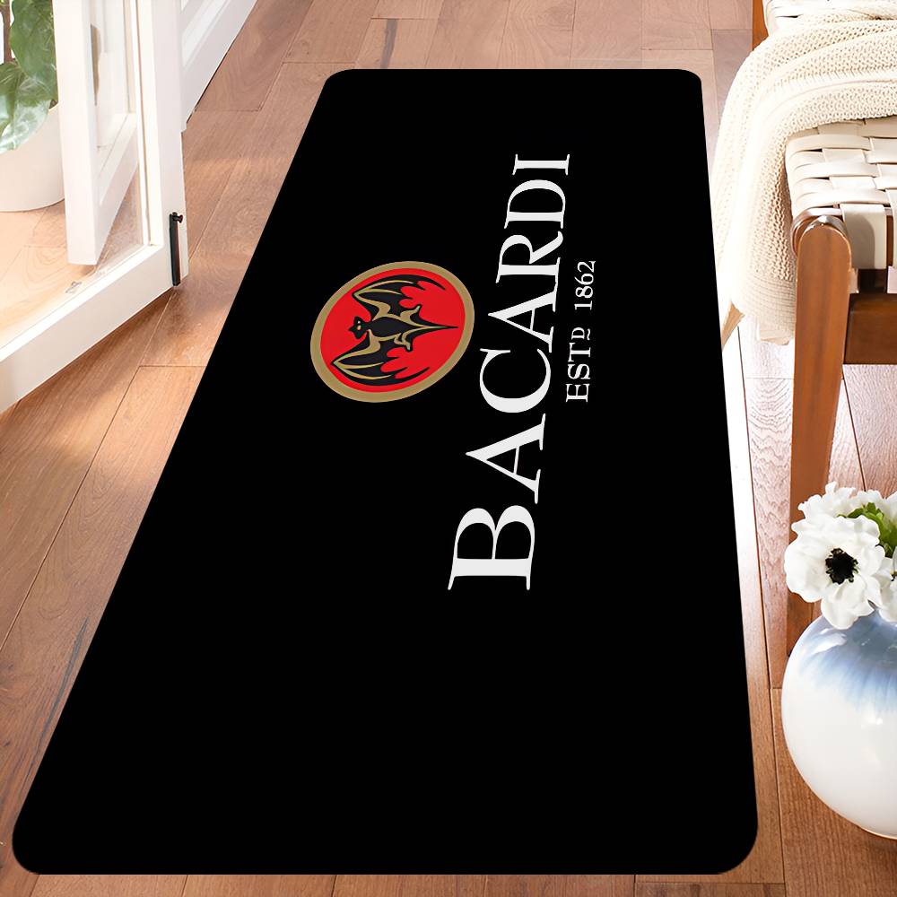 Vampire Bat B-Bacardis Floor Mat Rectangle Anti-slip Home Soft Badmat Front Door Indoor Outdoor Mat Hotel Decor Mat
