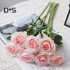 12Pcs Artificial Rose Flowers Realistic Looking Vibrant Color Non-Fading Faux Roses Bouquet Wedding Decorations