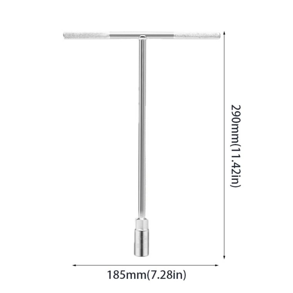 CR-V Steel Universal Socket Wrench Lengthen Design Allen Key Wrench Hex Socket Wrench Car Repair