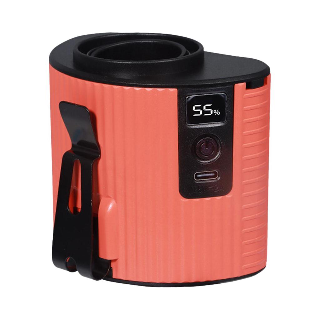 Portable Waist Fan Quiet Multiuse Personal Fan with Neck Lanyard Cooling Fan for Farm Work Jobsite Outside Sports Riding Camping