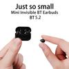 Невидимые наушники Мини-наушники V5.2 Bluetooth TWS Внутриканальные наушники Шумоподавление Беспроводные наушники для сна Внутриканальные наушники с микро