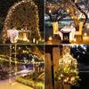 LED Solar Light Outdoor Garden Fairy String Light Led Twinkle Waterproof Lamp for Christmas Patio Tree Party 6m/12m/23m/33m