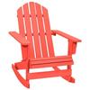 VidaXL Adirondack Garden Rocking Chair Red Fir Wood 315883