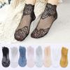 Ladies Spring and Summer Socks Women Breathable Lace Socks Mid-tube Mesh Socks Ins Socks Lace Boat Socks