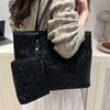 Fashion Versatile Leopard Print Tote Bag for Women 2025 New Commuter Underarm Bag Korean Version Large-capacity Shoulder Bag for Women