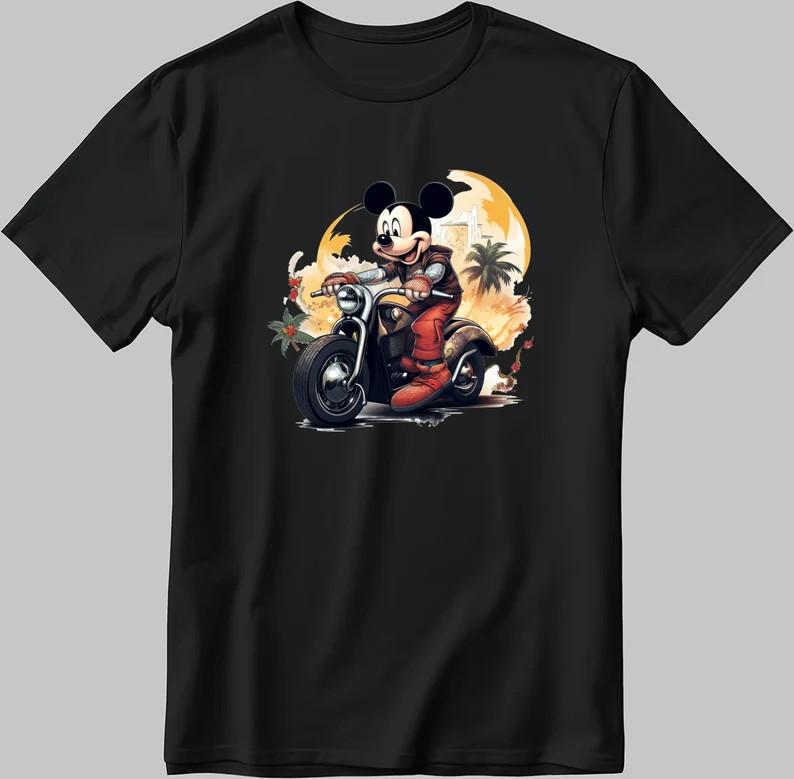 Mickey Mouse 2026 Black T Shirt