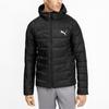 Puma Pwrwarm Logo Hooded Down Jacket Men Outerwear Black 580902-01