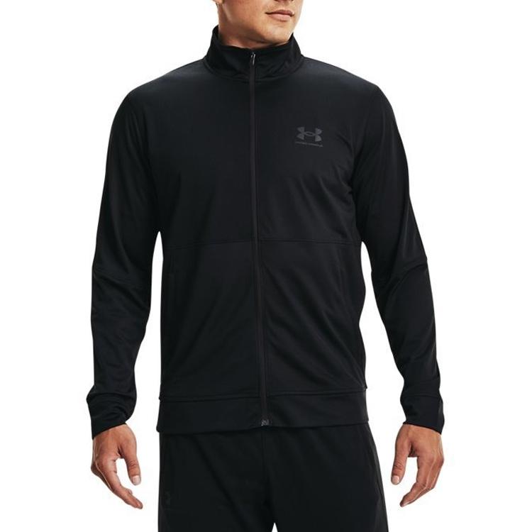 Under Armour Спортивная куртка Пике с дышащим воротником на молнии Мужские куртки черные 1366202-001