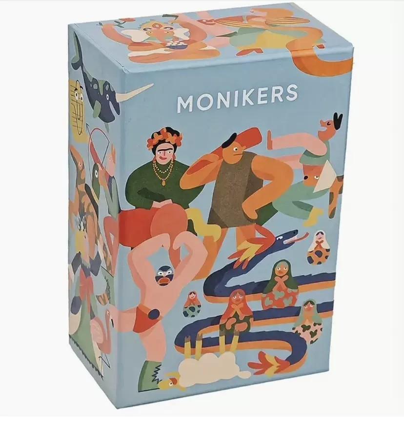Monikers Party Game Card Game, Fun Interactive Guessing Game for 4-20 Players, Family & Friends Party Game