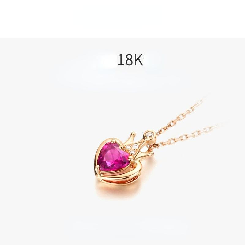 Sace Gems Женское ожерелье, кулон, медный сплав, циркон, модный подарок