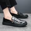 Модная кожаная обувь Формальный дизайн личности Tenis Men De Hombre Мокасины Tenis Caballero Дизайнерские кроссовки Модное платье