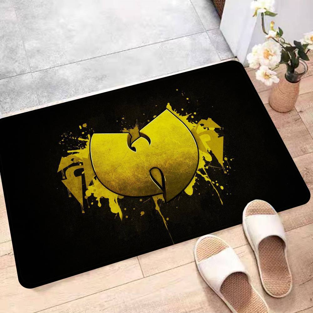 Хип-хоп W-Wu-Tang C-Clan Коврики для комнаты Ретро Множественный выбор Ковер для гостиной Кухни Нескользящий Приветственный коврик