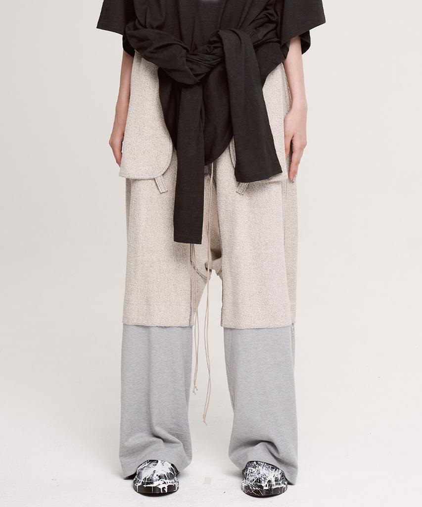 Aseupalageoseu Side Open Panel Baggy Pants