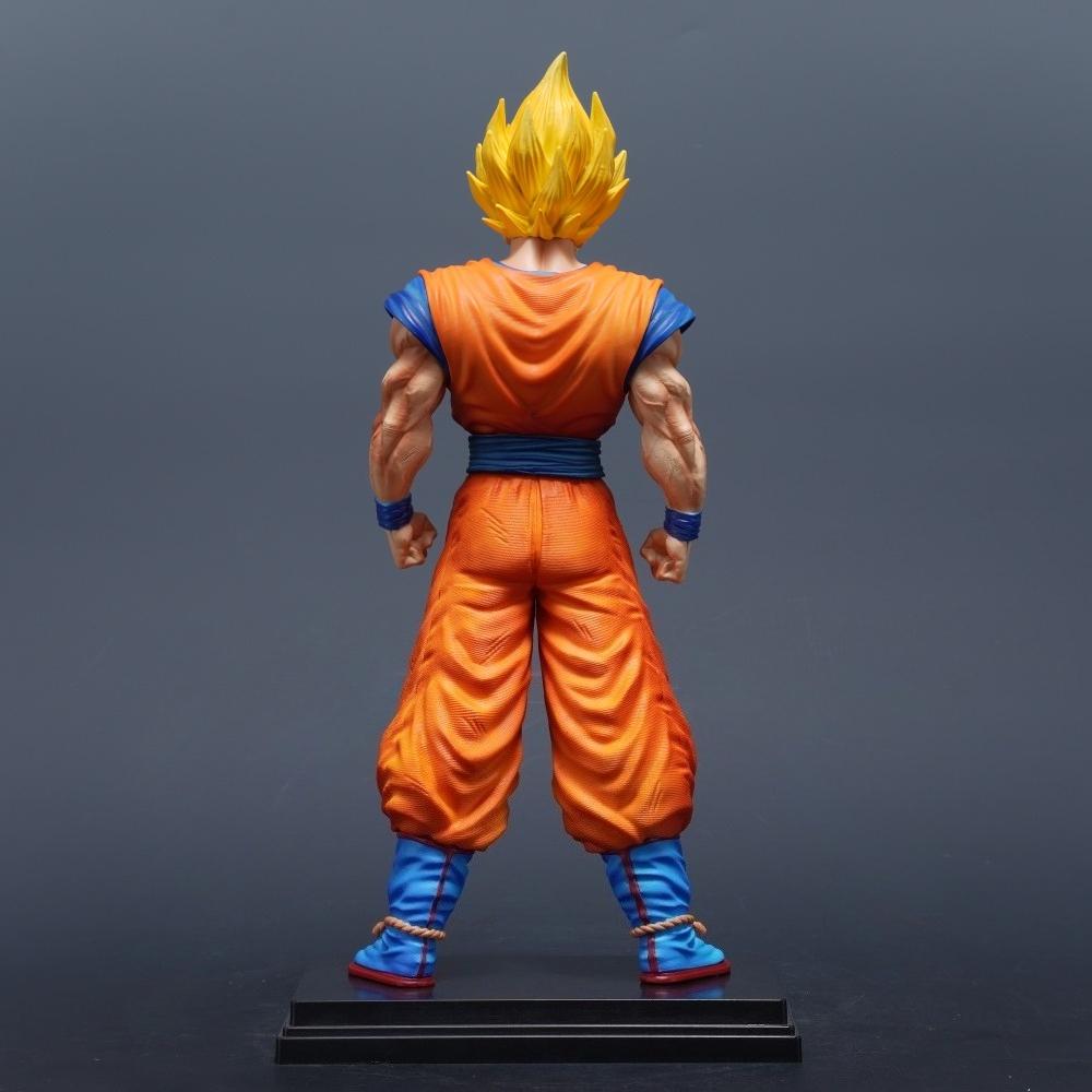 31 см/12,2 дюйма Аниме Фигурка Dragon Ball Супер Сайян Гоку Фигурки Действия ПВХ Статуя Настольное Украшение Коллекционная Модель Игрушки Подарки 2 Круглых Сенсорных