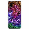 Чехол для Sharp Aquos Wish2 Wish 2 Case SH-51C Мраморный Мягкий ТПУ Силикон Черная Задняя Крышка для Чехла Телефона Sharp Aquos Wish3 Wish3 SH-53D