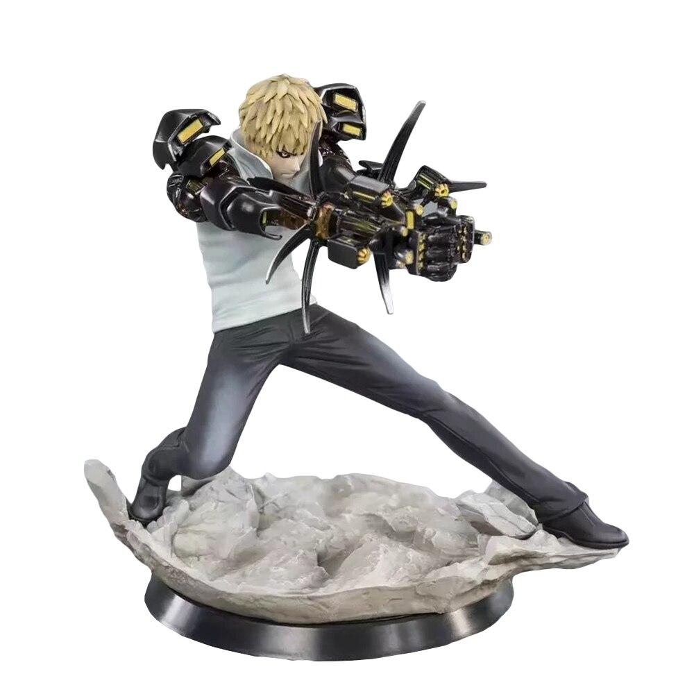 One Punch Man Genos Toys Pvc 15cm Movable Action Figure Figma Model Pvc Anime Archetype Movie Saitama Doll Collectible Gift Kids
