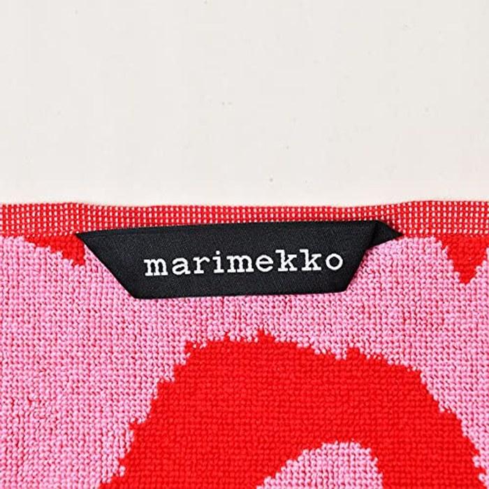 Marimekko Unikko Mini Towel Women 52_1_52219471203 F Pink x Red
