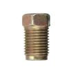 Durable 10mm x 1mm Screw Nuts for 3/16 Inch Metric Braking Tubes Metal Male Short Brake Pipe Nuts Kit Auto