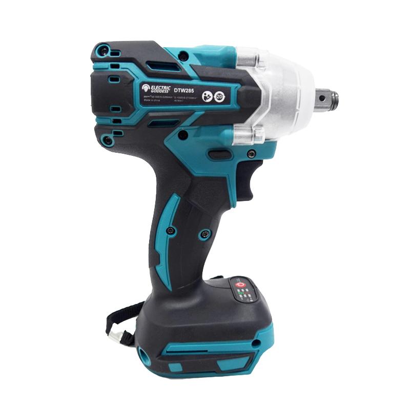TW285 520N.m беспроводной электрический ударный гайковерт бесщеточный электрический гайковерт ручная дрель гнездо электроинструмент для Makita 18V аккумулятор
